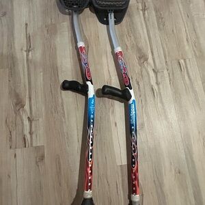 Mobilegs Ultra Ergonomic Crutches.